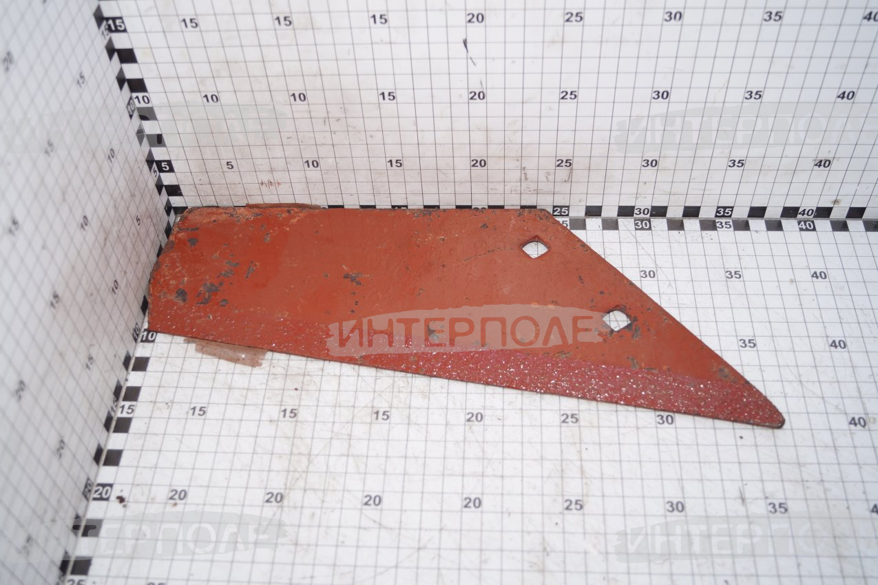 Нож L=370 мм, S=8мм (сталь 65Г, квадратное отв.) левый АПК FeatAgro
